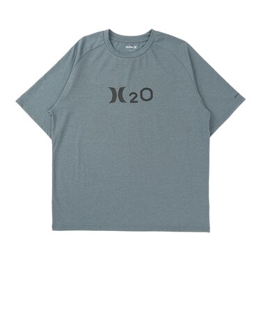 ハーレー（HURLEY）ラッシュガード 半袖 ファントム エイチツーオー オーバーサイズ Tシャツ MUSS251029-PRB