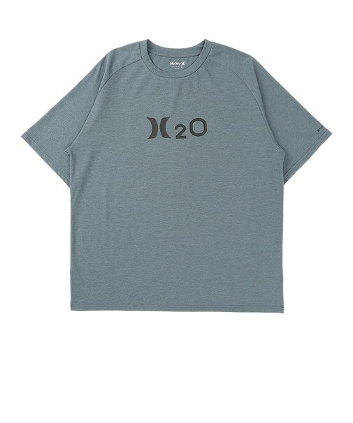 ハーレー（HURLEY）ラッシュガード 半袖 ファントム エイチツーオー オーバーサイズ Tシャツ MUSS251029-PRB