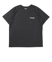 ハーレー（HURLEY）半袖 ラッシュ アーチロゴ ショートスリーブ Tシャツ MSRG261058-BKWH