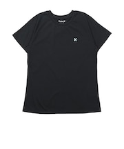 ハーレー（HURLEY）ラッシュガード 半袖 ファントム クルーシブ ロゴ WSRG261006-BLK