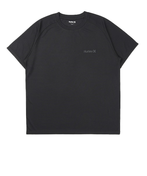 ハーレー（HURLEY）半袖 ラッシュ アーチロゴ ショートスリーブ Tシャツ MSRG261058-BKBK