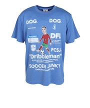 サッカージャンキー（soccer junky）サッカーウェア ドリブルマン+8 半袖Tシャツ JR26F04-142