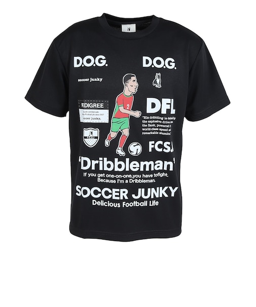 サッカージャンキー（soccer junky）サッカーウェア ドリブルマン+6 半袖Tシャツ JR26F02-02