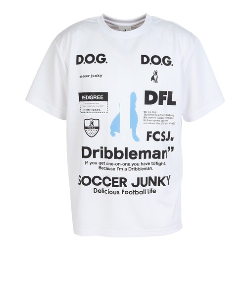 サッカージャンキー（soccer junky）サッカーウェア ドリブルマン+ARG 半袖Tシャツ SJ26F23-01