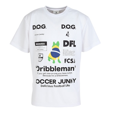 サッカージャンキー（soccer junky）サッカーウェア ドリブルマン+BRA 半袖Tシャツ SJ26F22-01