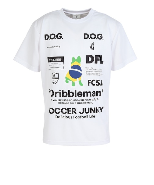 サッカージャンキー（soccer junky）サッカーウェア ドリブルマン+BRA 半袖Tシャツ SJ26F22-01