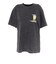 ゴースローキャラバン（GOSLOWCARAVAN）RAY綿 猫と麦酒 半袖Tシャツ 麦酒風呂 362617 BLK