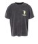 ゴースローキャラバン（GOSLOWCARAVAN）RAY綿 猫と麦酒 半袖Tシャツ 麦酒風呂 362617 BLK