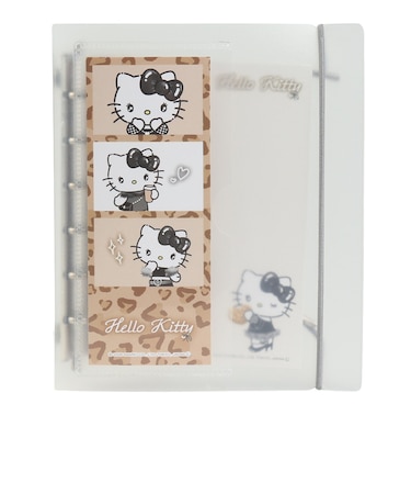 SUKIPETAシールバインダー KT BK リボン CR 138471