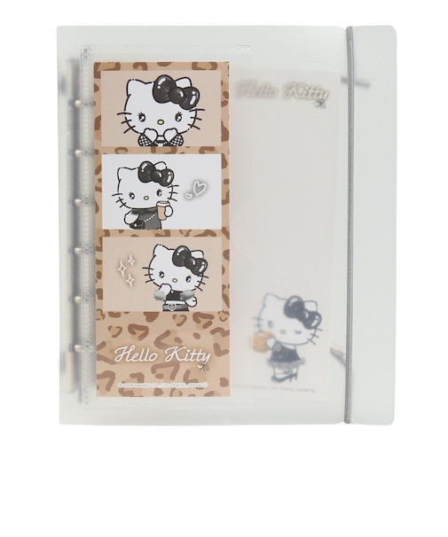 SUKIPETAシールバインダー KT BK リボン CR 138471