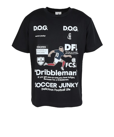 サッカージャンキー（soccer junky）サッカーウェア ドリブルマン+10 半袖Tシャツ JR26F06-02
