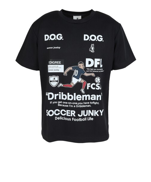サッカージャンキー（soccer junky）サッカーウェア ドリブルマン+10 半袖Tシャツ JR26F06-02