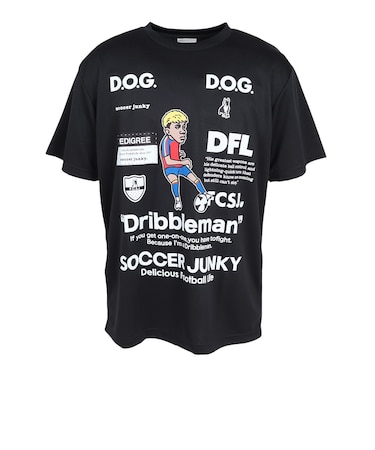 サッカージャンキー（soccer junky）サッカーウェア ドリブルマン+9 半袖Tシャツ JR26F05-02