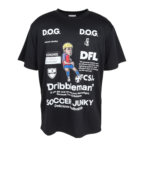 サッカージャンキー（soccer junky）サッカーウェア ドリブルマン+9 半袖Tシャツ JR26F05-02