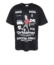 サッカージャンキー（soccer junky）サッカーウェア ドリブルマン+8 半袖Tシャツ JR26F04-02