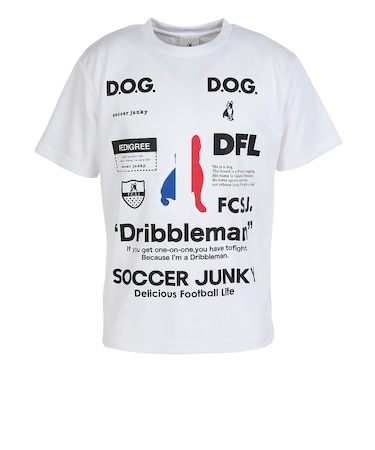 サッカージャンキー（soccer junky）サッカーウェア ドリブルマン+FRA 半袖Tシャツ SJ26F25-01