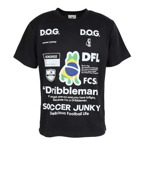 サッカージャンキー（soccer junky）サッカーウェア ドリブルマン+BRA 半袖Tシャツ SJ26F22-02