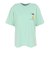 ゴースローキャラバン（GOSLOWCARAVAN）RAY綿 猫と麦酒 半袖Tシャツ 麦酒風呂 362617 MNT