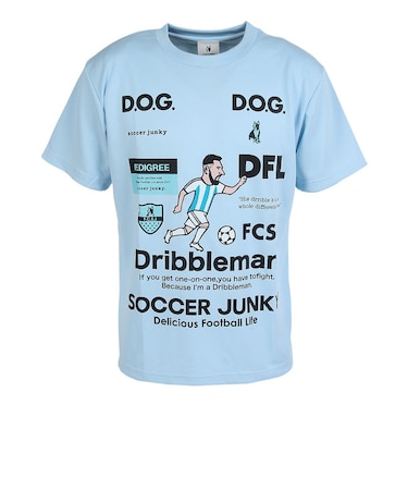 サッカージャンキー（soccer junky）サッカーウェア ドリブルマン+11 半袖Tシャツ JR26F07-58