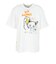 ゴースローキャラバン（GOSLOWCARAVAN）RAY綿 猫と麦酒 半袖Tシャツ 猫生乾杯 362616 WHT