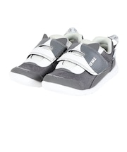 イフミー(IFME)ジュニアスニーカー スポーツシューズ PARK ワンベルトねこちゃんスニーカー グレー 20-6321 GREY