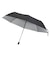 デュアリグ（DUARIG）晴雨兼用 折り畳み傘 70cm 6S0025-SCAC-750BK BLK