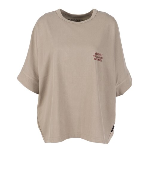 クリフメイヤー（KRIFF MAYER）夏季GO! 半袖Tシャツ 山 W2555114:20:BEIGE