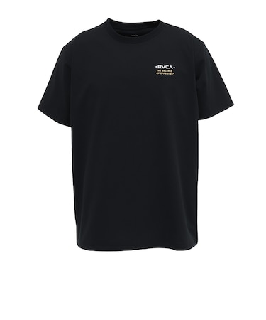 ルーカ（RVCA）ラッシュガード ADD BOX SFST サーフ 半袖Tシャツ BG041859 BLK