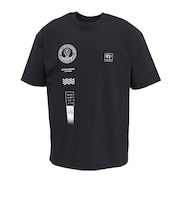 オーシャンパシフィック（Ocean Pacific）水陸両用 ラッシュガード ナイロンストレッチ ロゴ 半袖Tシャツ グラフィック 516467BK