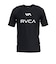 ルーカ（RVCA）水陸両用 VA RVCA SPORT 半袖 ラッシュガード BG041866 BLK