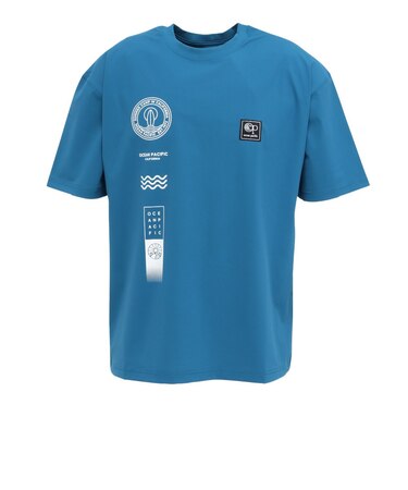 オーシャンパシフィック（Ocean Pacific）水陸両用 ラッシュガード ナイロンストレッチ ロゴ 半袖Tシャツ グラフィック 516467DBL