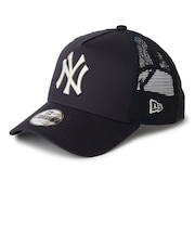 ニューエラ(NEW ERA)キッズ メッシュキャップ Youth 9FORTY A-Frame トラッカー ニューヨーク・ヤンキース MLB Embroide…