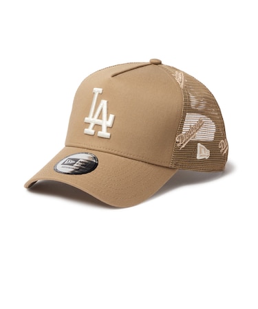 ニューエラ（NEW ERA）メッシュキャップ 9FORTY A-Frame トラッカー ロサンゼルス・ドジャース MLB Embroidered Mesh 1…