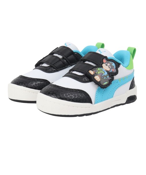 プーマ（PUMA）ジュニアスニーカー スポーツシューズ フレックス パウ パトロール  ホワイト 40576301