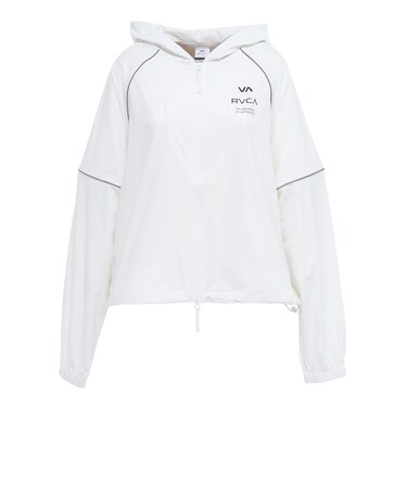 ルーカ（RVCA）水陸両用 ラッシュガード 長袖 UTILITY SPORT ジャケット BG043751 WHT
