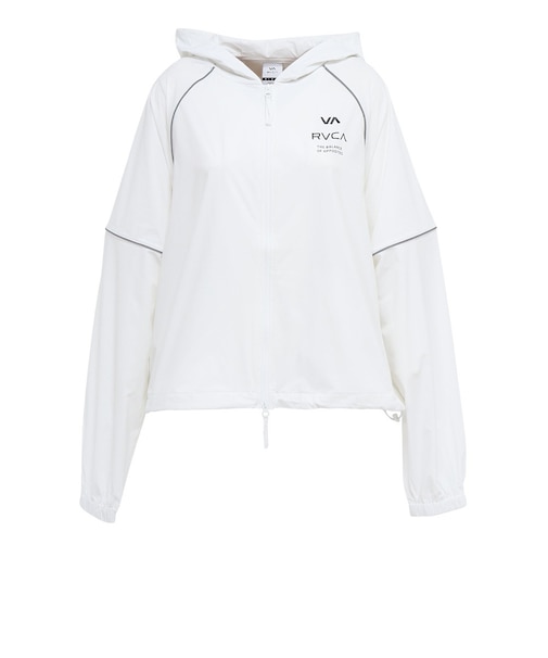 ルーカ（RVCA）水陸両用 ラッシュガード 長袖 UTILITY SPORT ジャケット BG043751 WHT