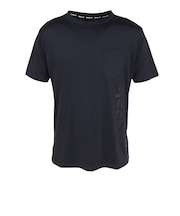 リーボック（REEBOK）冷感 ポケット付き アクア 半袖Tシャツ 426775-BK