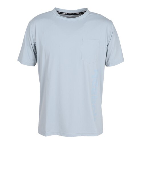 リーボック（REEBOK）冷感 ポケット付き アクア 半袖Tシャツ 426775-LGY
