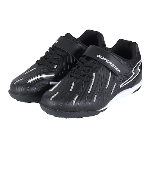 ムーンスター（MoonStar）ジュニアスポーツシューズ ベルクロ ベルト付き スニーカー ブラック SS J1247 ウィニン 12240846 26SS