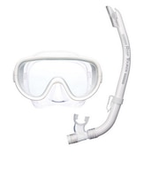 リーフツアラー（REEFTOURER）スノーケル セミシリコーン 2点セット 25RC9106 W