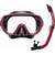 リーフツアラー（REEFTOURER）スノーケル セミシリコーン 2点セット 25RC9106 BKMDR