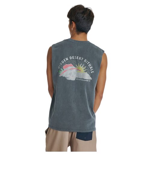 クイックシルバー（Quiksilver）HIDDEN DESERT SL タンクトップ ルーズフィット 26SU QSL262003 BLK