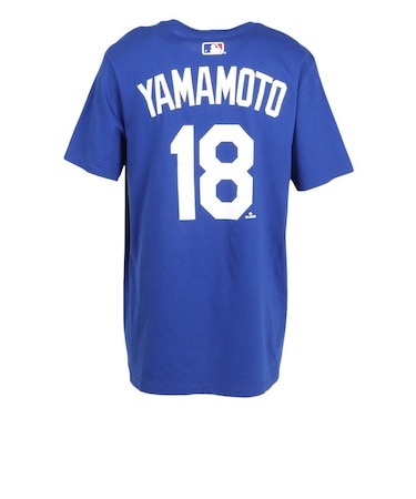 エムエルビー（MLB）野球ウェア 山本由伸 ロサンゼルス・ドジャース ネームアンドナンバー 半袖Tシャツ N199-4EW-LD9-UEE