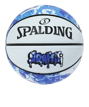 スポルディング(SPALDING)バスケットボール 7号球 グラフィティ ブルー×ホワイト 85-507J
