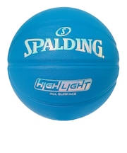 スポルディング(SPALDING)バスケットボール 7号球 ハイライト カラーラッシュ ブルー 85-377J