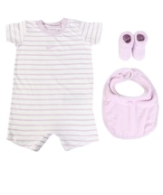 ナイキ(NIKE)ベビー セットアップ NHN TERRY ROMPER 3点セット NN1253-P6I