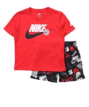 ナイキ(NIKE)ジュニア セットアップ ITZ AOP SHORT 上下セット 86N945-023