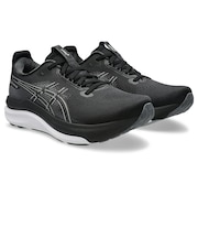 アシックス(ASICS)ランニングシューズ ジョギングシューズ ゲルカヤノ 33 ブラック ホワイト 1011C167.002 スポーツ シューズ トレーニング