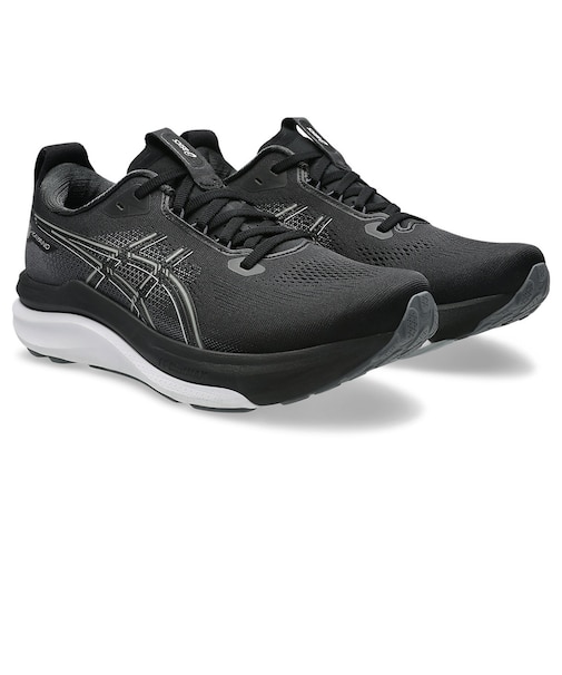 アシックス（ASICS）ランニングシューズ ジョギングシューズ ゲルカヤノ 33 ブラック ホワイト 1011C167.002 スポーツ シューズ トレーニング