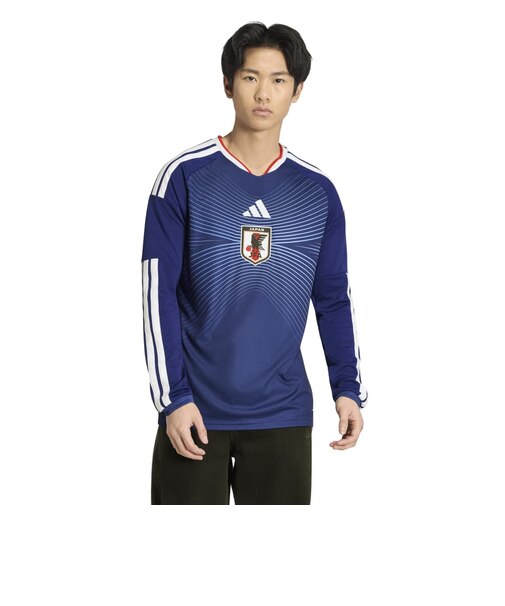 アディダス（adidas）サッカー日本代表 2026 ホーム レプリカ ユニフォーム 長袖 WU905-JZ9680